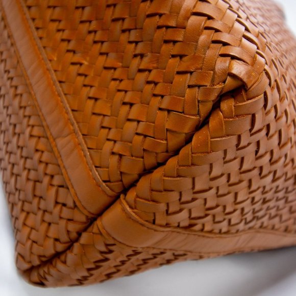 Madewell Large Transport Tote bag: Woven Leather - Picture 8 of 16